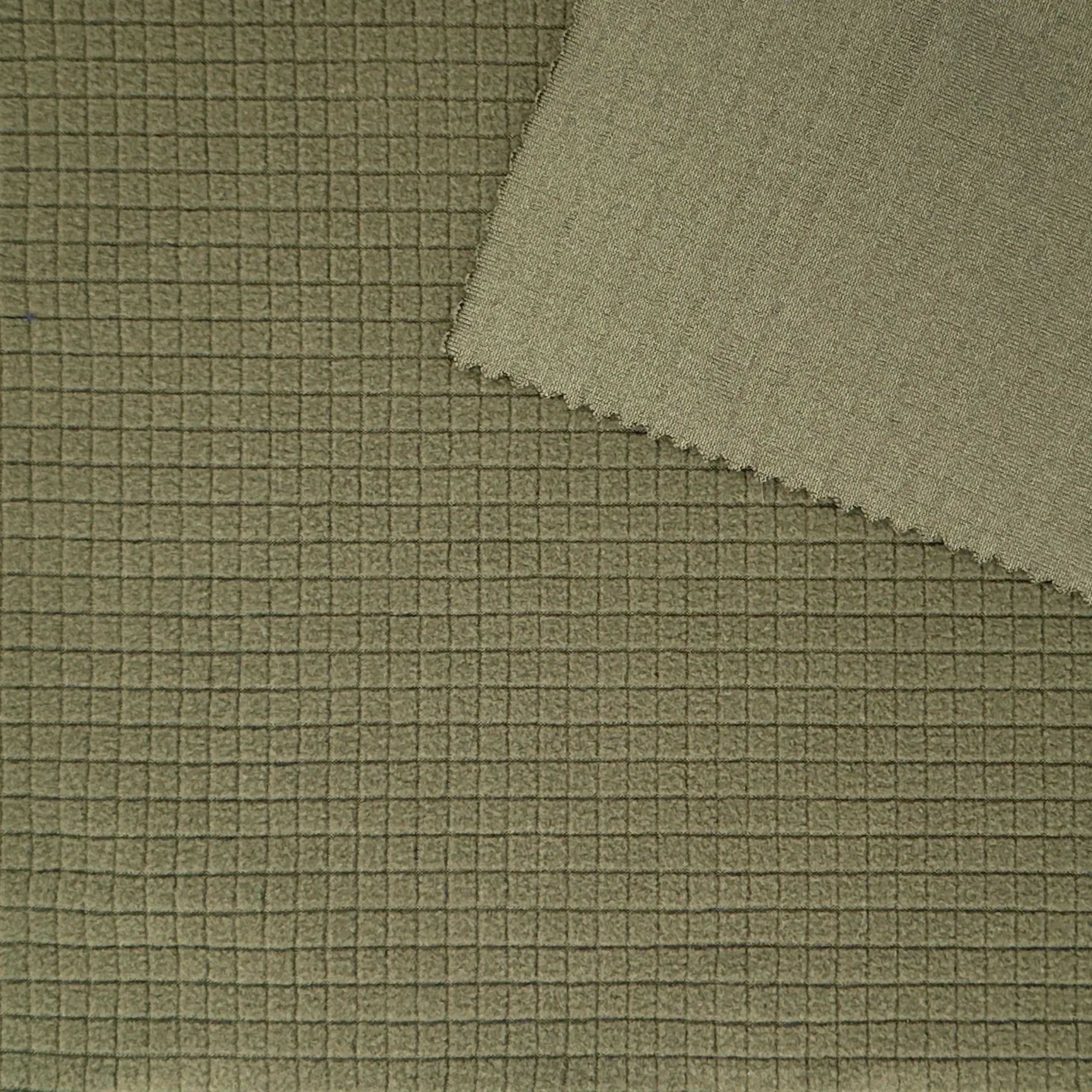 Formation Waffle Pattern Stretch Fleece