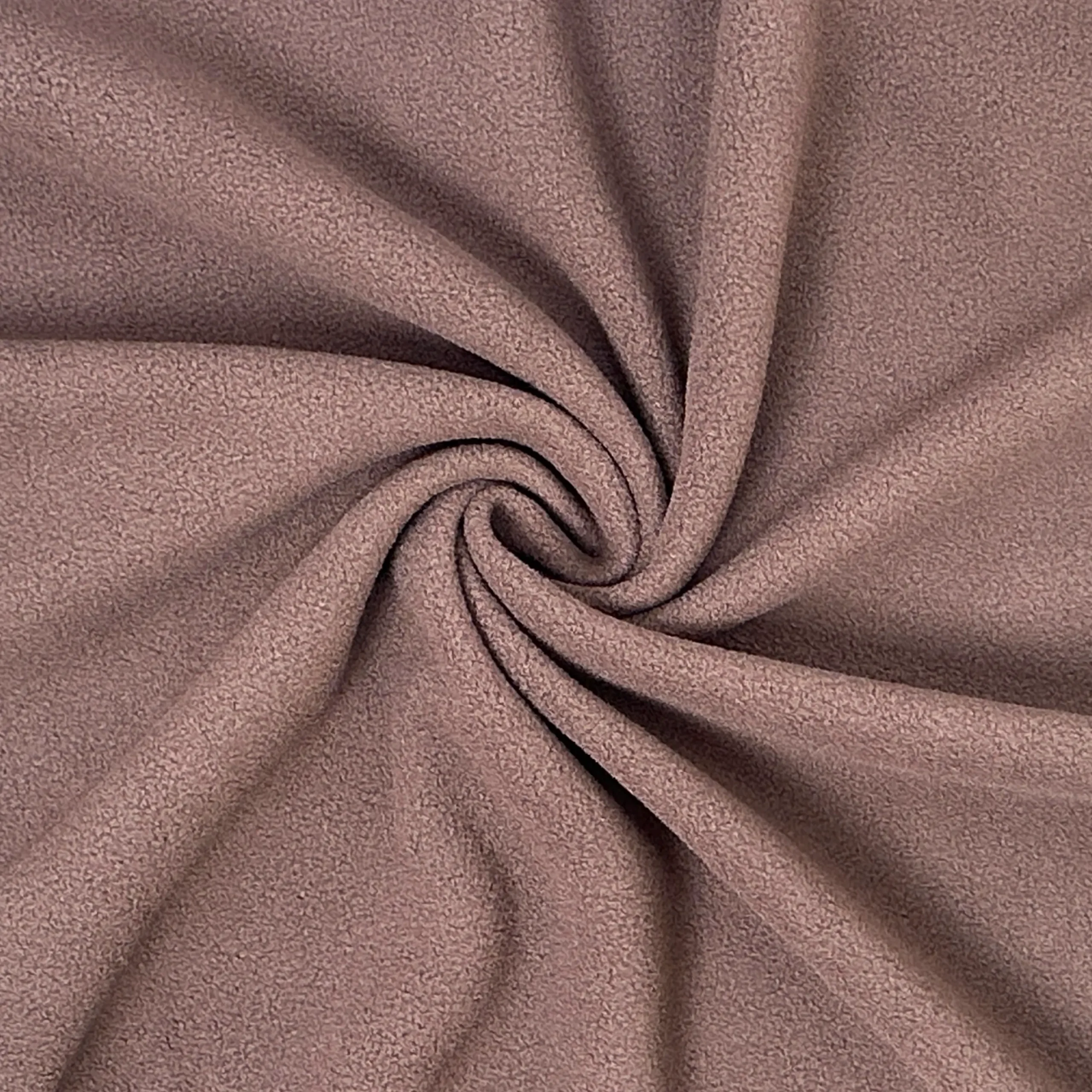 Double-Brushed Single-Raised Polar Fleece