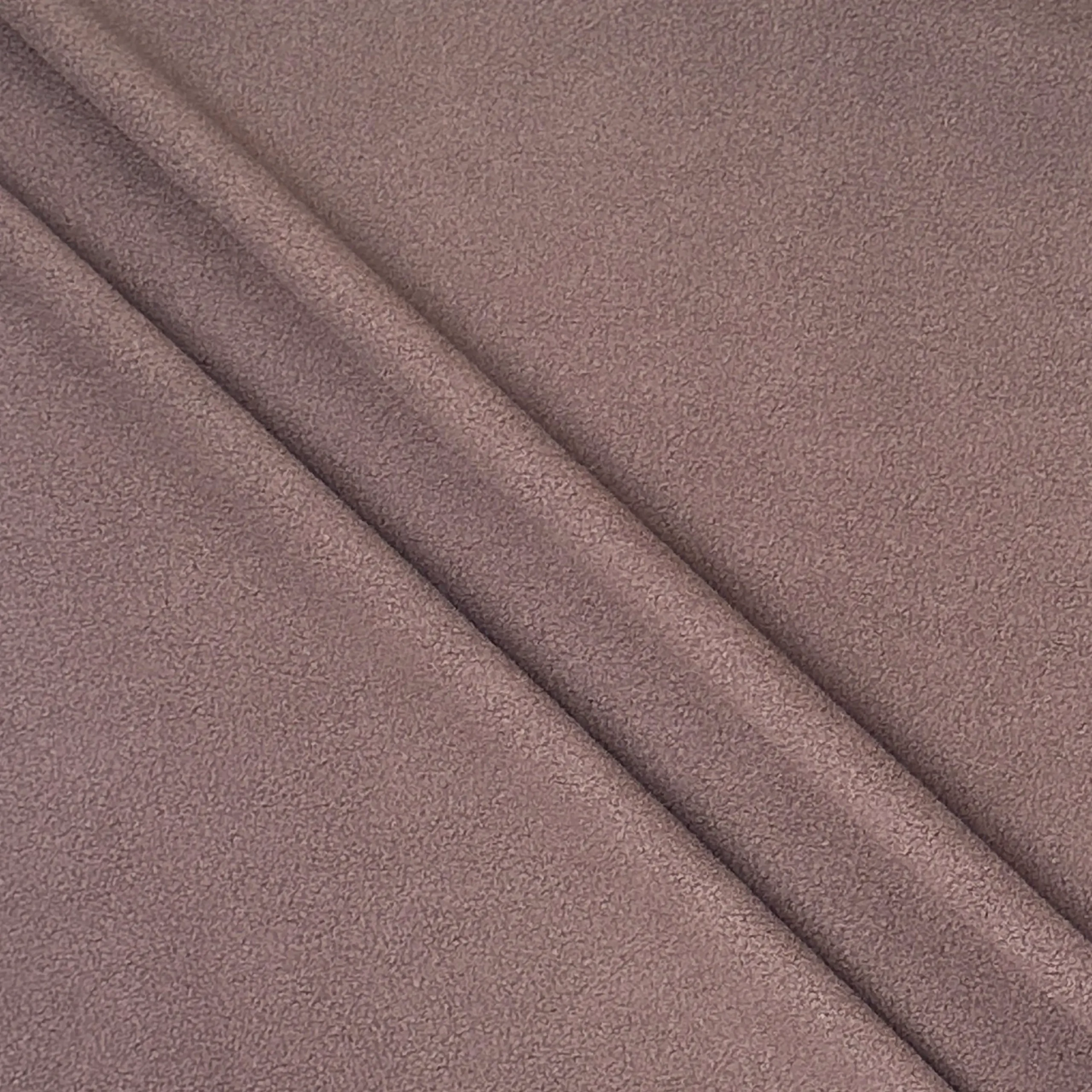 Double-Brushed Single-Raised Polar Fleece