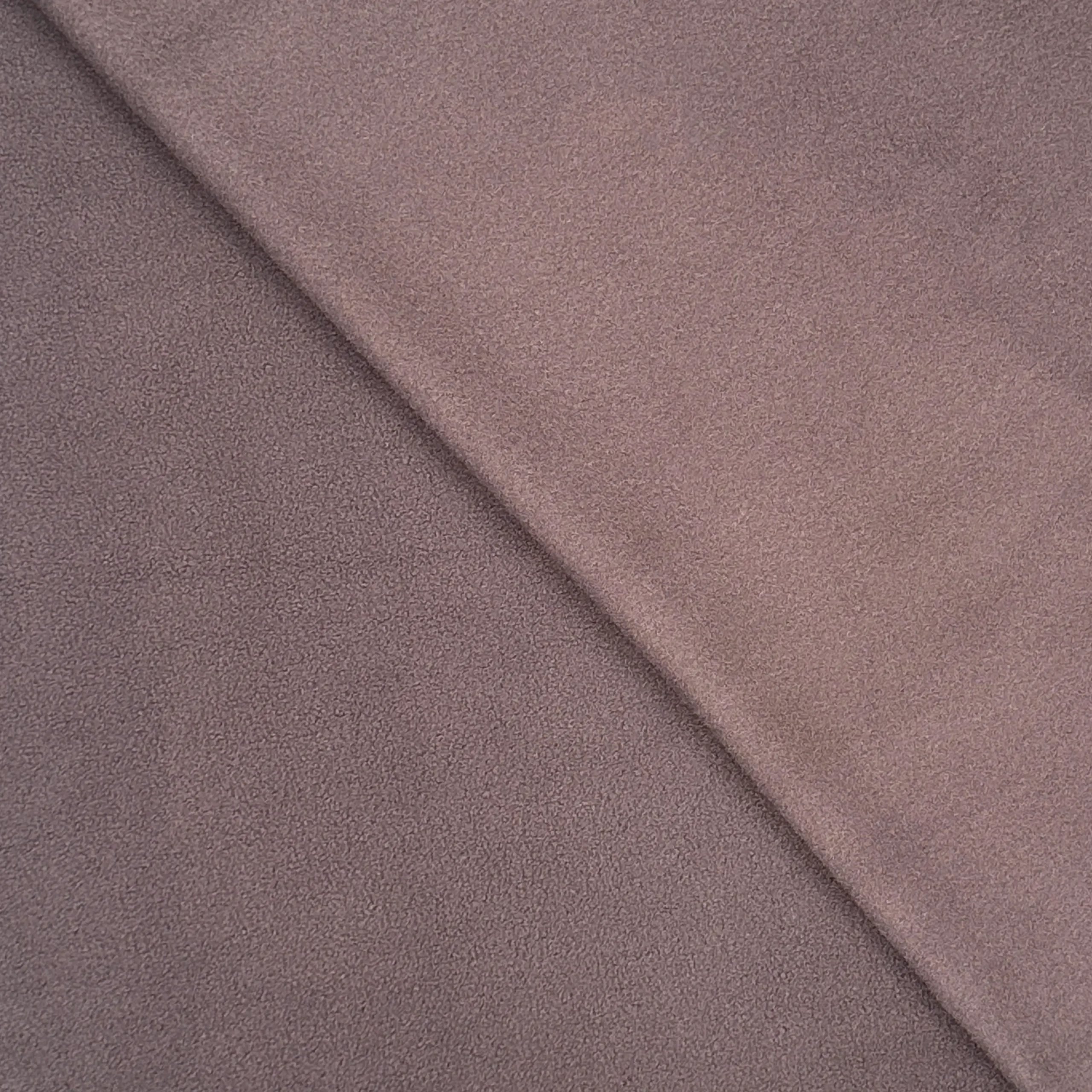 Double-Brushed Single-Raised Polar Fleece