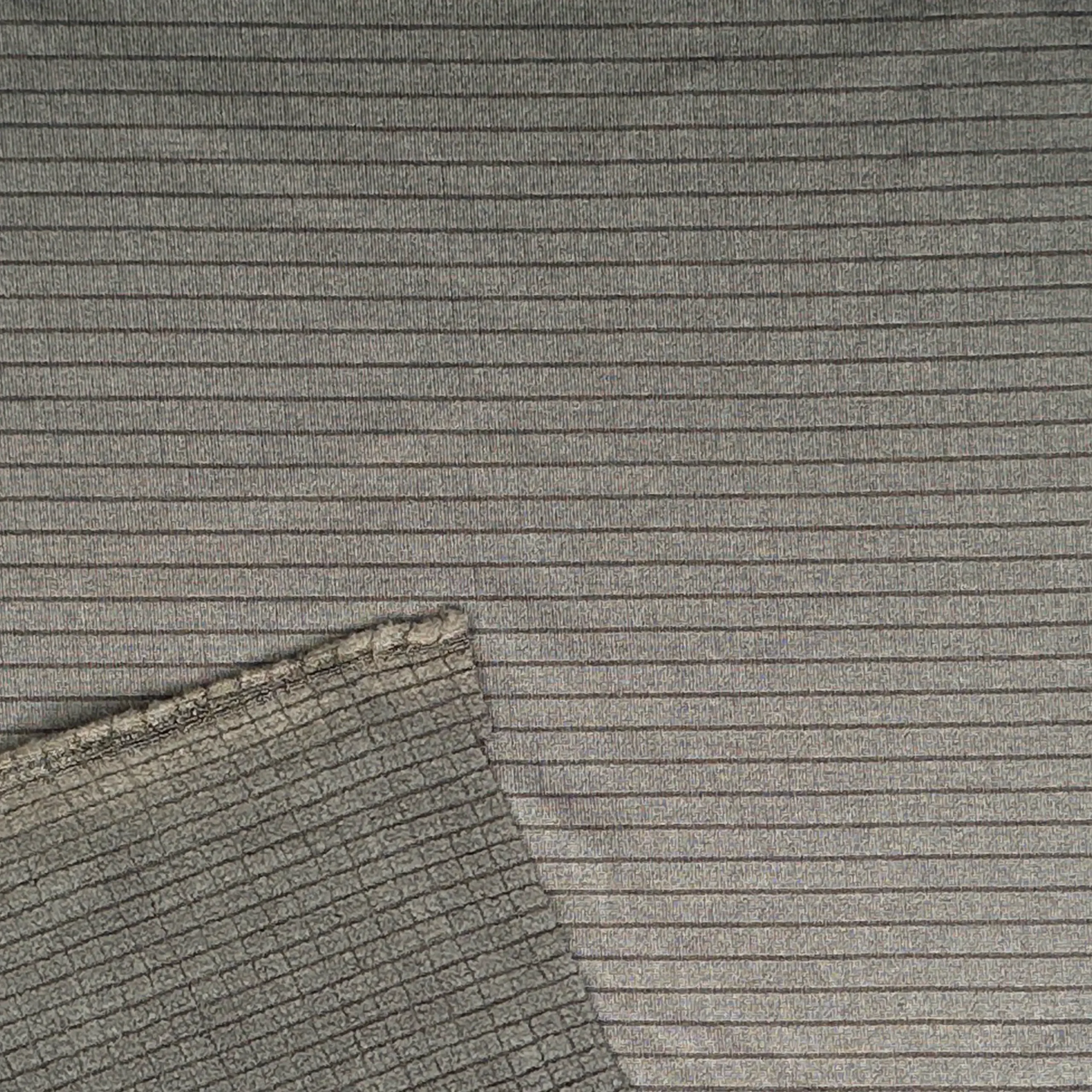 Waffle Polar Fleece Fabric 92% Polyester / 8% Spandex